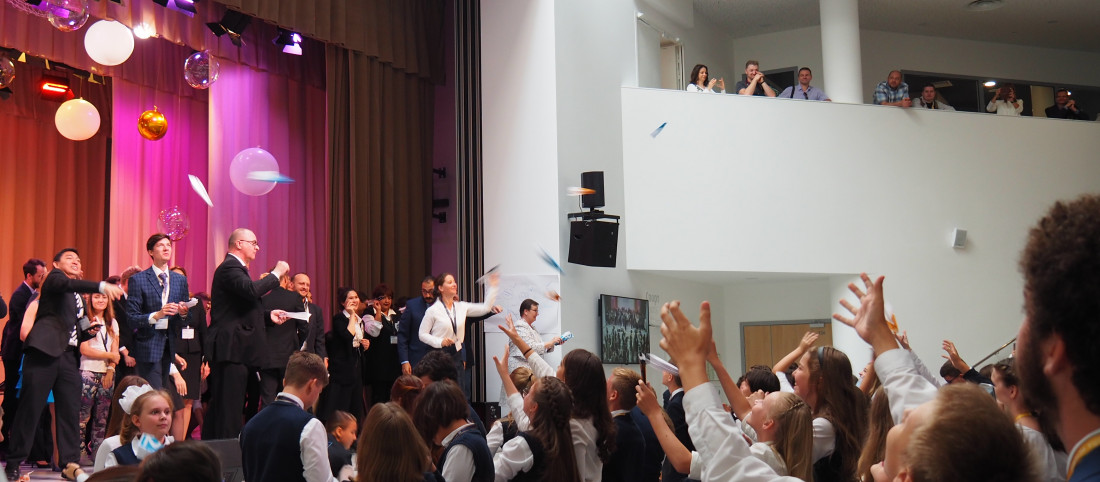 Opening unieke school Letovo Moskou