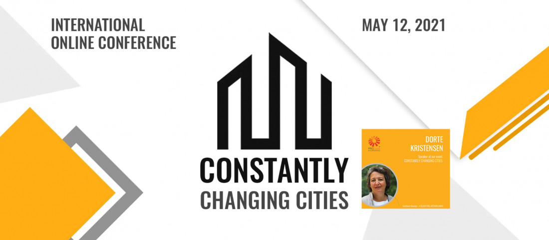 Dorte Kristensen spoke at the Conference of Constantly Changing Cities