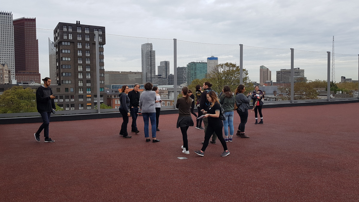 Sportdak met panoramisch uitzicht over Den Haag