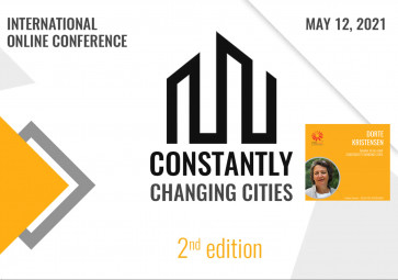 Dorte Kristensen spreekt op de Conference of Constantly Changing Cities